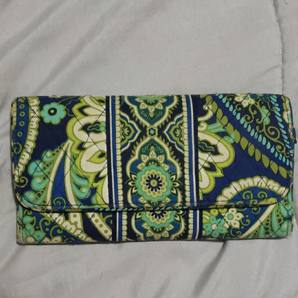 VERA BRADLEY Rhythm & Blues Hipster Wallet